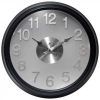 Onyx black clock