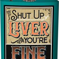 Shut up liver flask