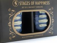 5 stages of happiness glasses
