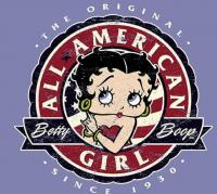 Betty boop All american sign
