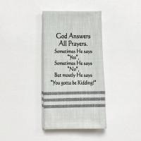 God answers all prayers