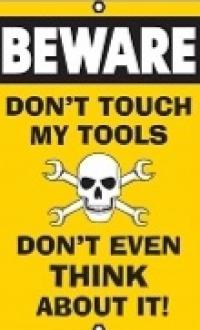 Beware don't touch