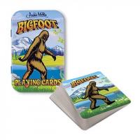 Big foot playing cards