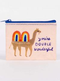 You're a double wonderful coin bag