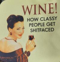 Wine how classy people