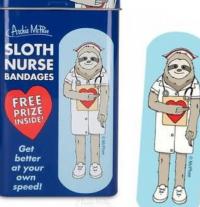Sloth nurse bandages