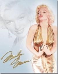 Marilyn gold dress sign