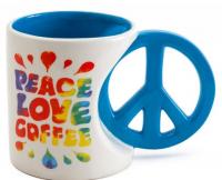 Peace love Coffee mug