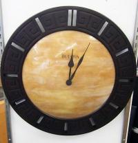C4372 gold and brown clock