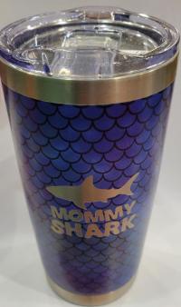 Mommy shark thermal cup