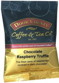 Chocolate raspberry truffle coffee
