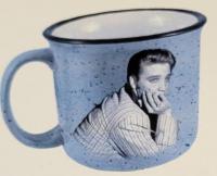 Elvis camping mug