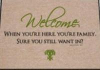Welcome when your here
