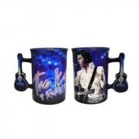 Elvis mug guitar handle 