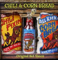 Chili & corn bread ass kickin hot
