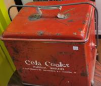 Antique cola cooler