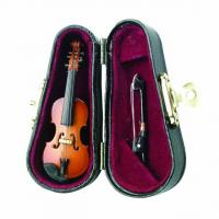 Mini violin in case
