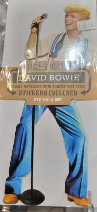 David bowie card